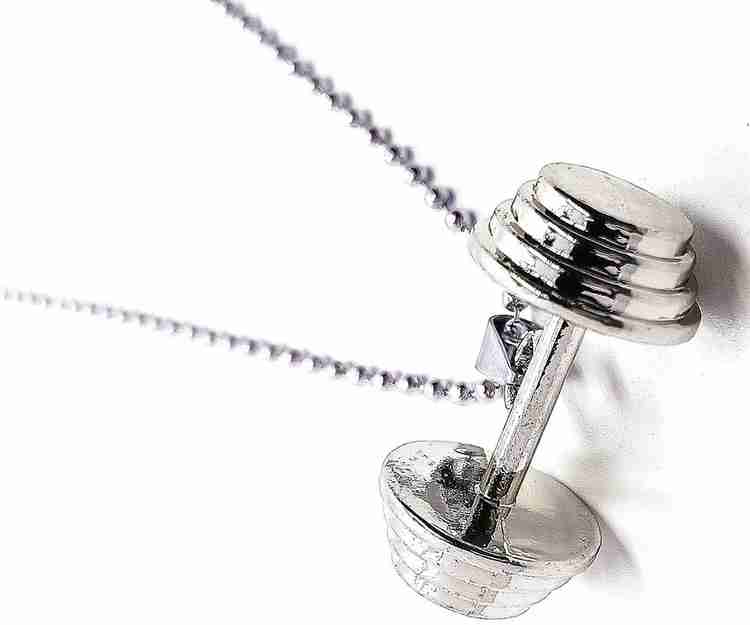 Dumbbell locket hot sale