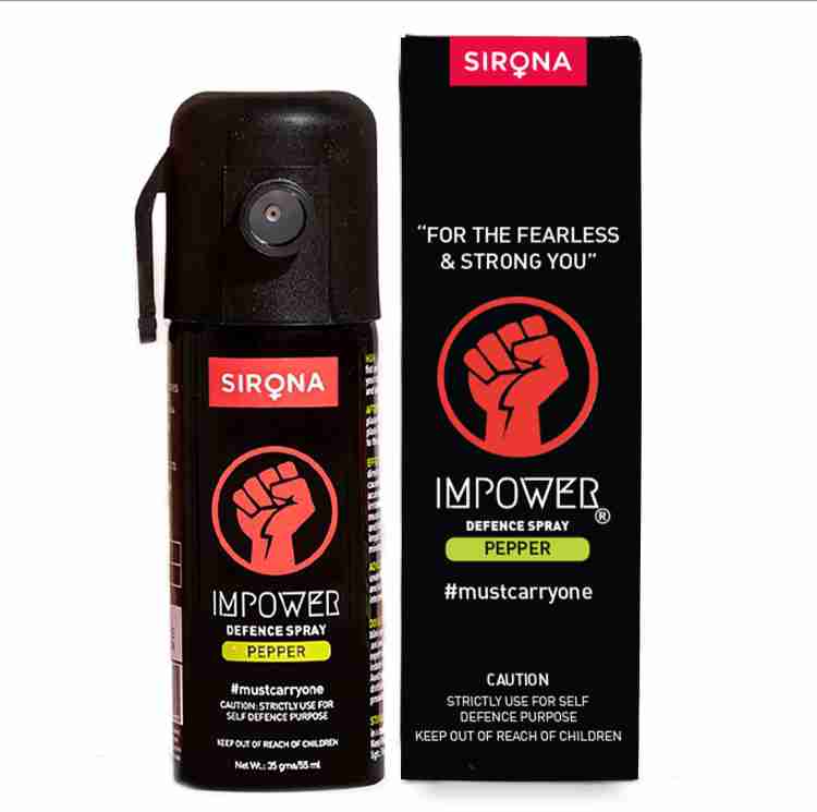 IMPOWER Self Defence Pepper Spray for Woman Safety - 55ml Pepper Foam Spray  Price in India - Buy IMPOWER Self Defence Pepper Spray for Woman Safety -  55ml Pepper Foam Spray online at