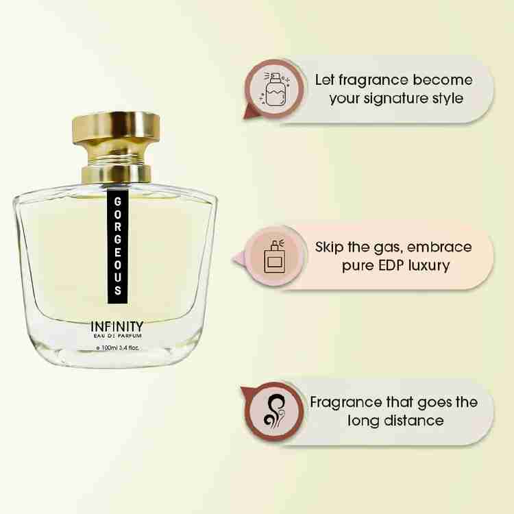 Buy INFINITY Gorgeous 100ml Eau De Parfum 200ml Deodorant Long