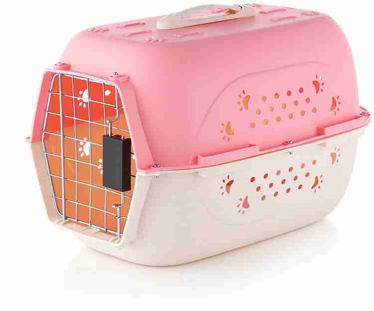 Pink cat sales cage