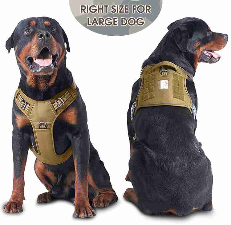Extra large dog harness with handle 2025