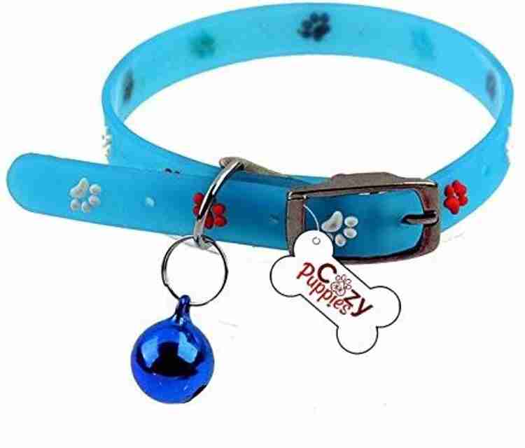 Cozy Puppies Silicone Cat Collar with Bell Puppy Collar Training Collar Color May Vary Dog Cat Everyday Collar Price in India Buy Cozy Puppies Silicone Cat Collar with Bell Puppy