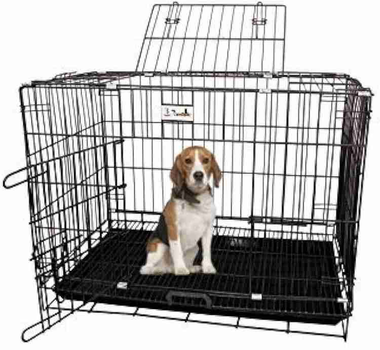 Paw Care 30 Inch Strong Metal Dog Cage Suitable for Beagle Cocker Spaniel Bulldog etc 33 Hard Crate Pet Crate Price in India Buy Paw Care 30 Inch Strong Metal Dog Cage Suitable