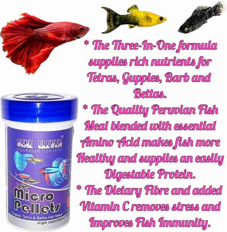 Micro pellets best sale for betta