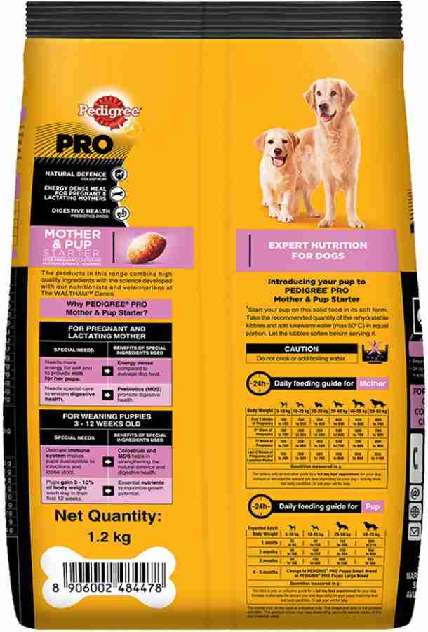 PEDIGREE PRO Expert Nutrition for Lactating Pregnant Mother Pup