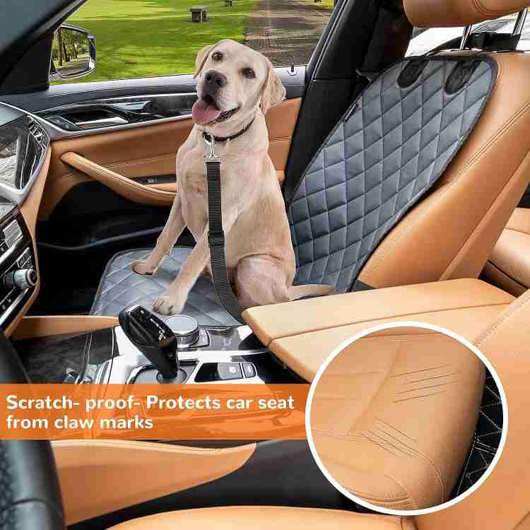 Fluffy Dog Car Front Seat Cover Waterproof Pet Car Seat Protector 600D Heavy Duty Bench Pet Seat Cover Price in India Buy Fluffy Dog Car Front Seat Cover Waterproof Pet Car