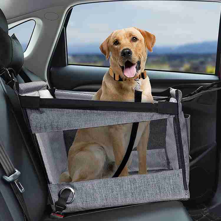 HANNEA Dog Car Seat Large Dog Car Seat for Car Pet Booster Seat in Car Bucket Pet Seat Cover Price in India Buy HANNEA Dog Car Seat Large Dog Car Seat