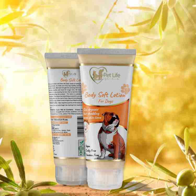 Dog deals body lotion