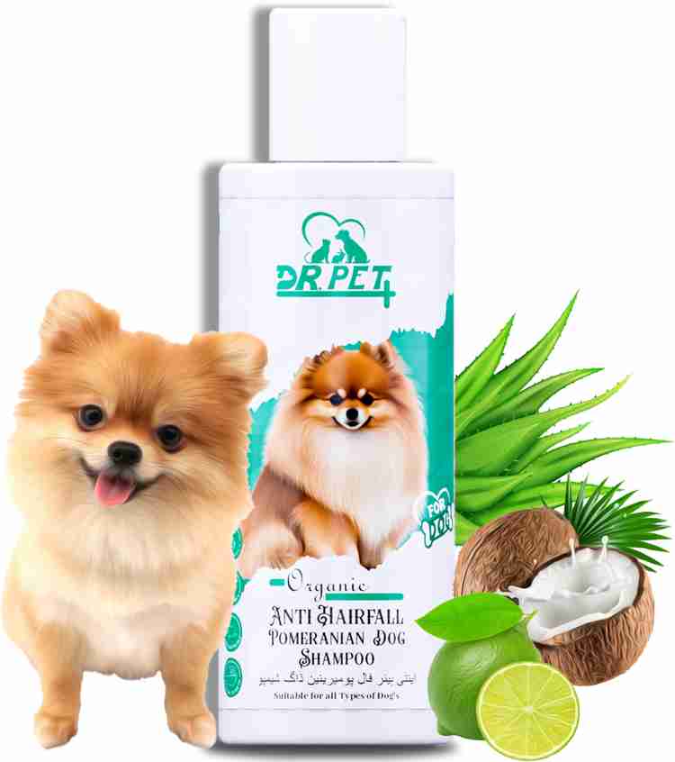 DR PET PLUS Anti Hairfall Pomeranian Dog Shampoo For Reduces Hair Fall Strengthening Coat Conditioning Fresh Fragrance Hair Deshedding Cleanser For All Dog Breed Dog Shampoo Price in India Buy DR
