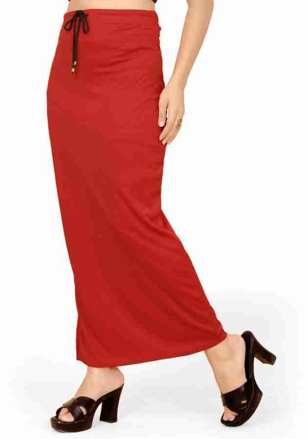 SOURAV Saree shape wear for women Lycra Blend Petticoat Price in