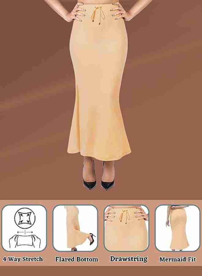 Woo THiNG Trendy saree shapewear for women Cotton Blend Petticoat
