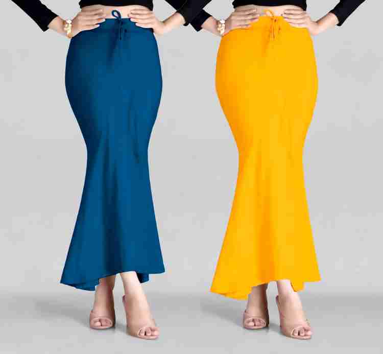 Spangel Fashion Chiku+Navyblue Peticote Lycra Blend Petticoat Price in  India - Buy Spangel Fashion Chiku+Navyblue Peticote Lycra Blend Petticoat  online at