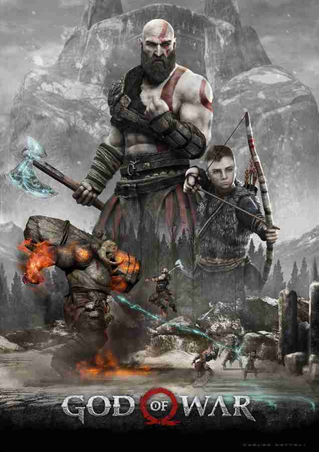 Buy BESt God of War Ragnarok ps4 game no cd no dvd required, Login Download  and Play Online at Best Prices in India - JioMart.