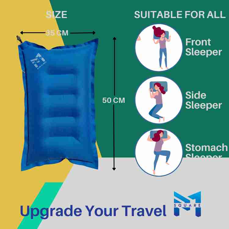 pmsquare Pillow with Air Pump Air Solid Travel Pillow Pack of 2 Buy pmsquare Pillow with Air Pump Air Solid Travel Pillow Pack of 2 Online at Best Price in India Flipkart