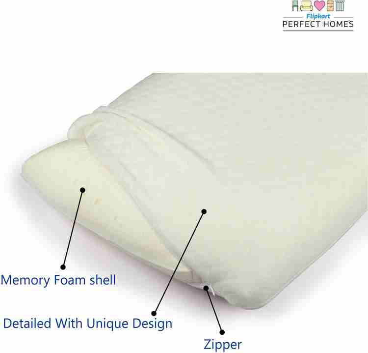 Flipkart Perfect Homes Premium Memory Foam Floral Sleeping Pillow