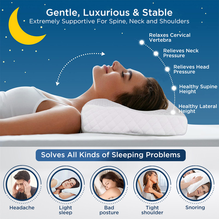 Dr Trust Best Pillow For Snoring And Neck Pain Dr Trust Shoulder To Neck  Measurement Pillow Pillow To Use For