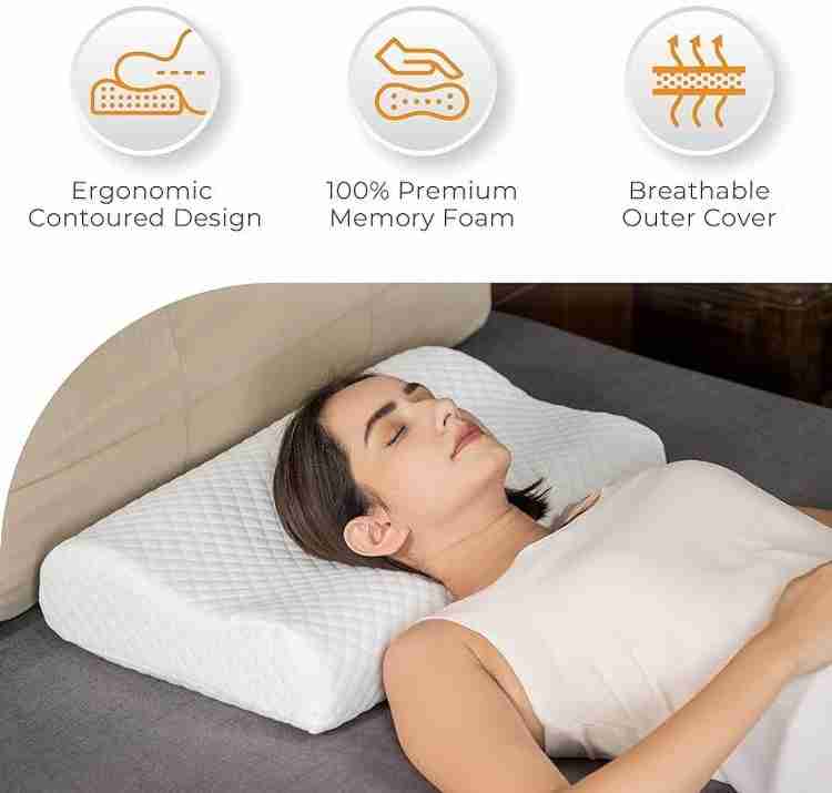 Hiya impex Memory Foam Solid Sleeping Pillow Pack of 1 Buy Hiya impex Memory Foam Solid Sleeping Pillow Pack of 1 Online at Best Price in India Flipkart