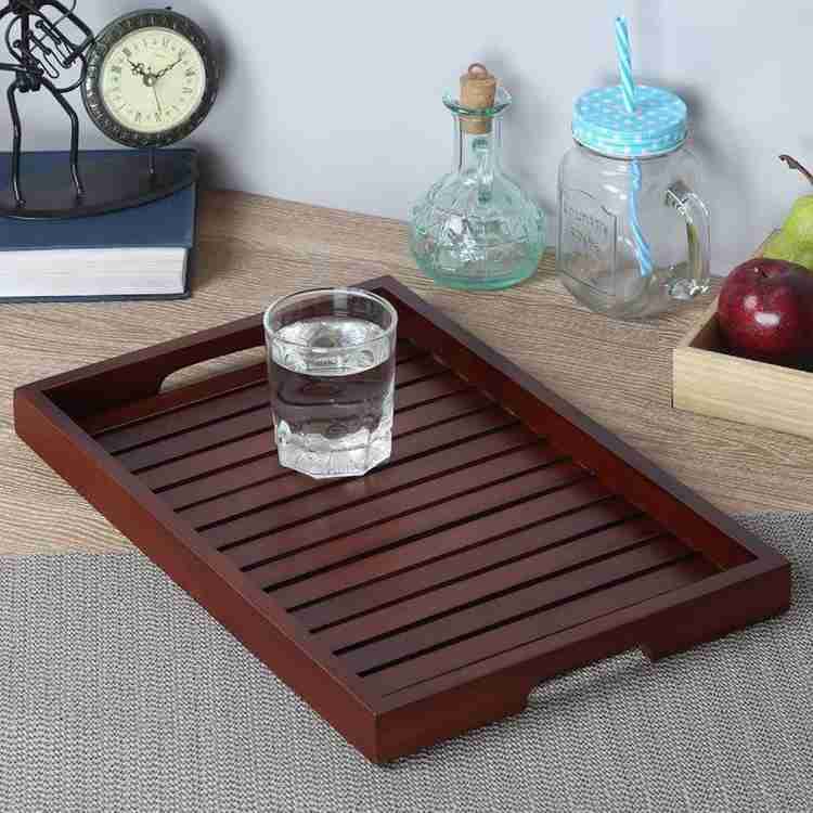 Wooden tea tray discount