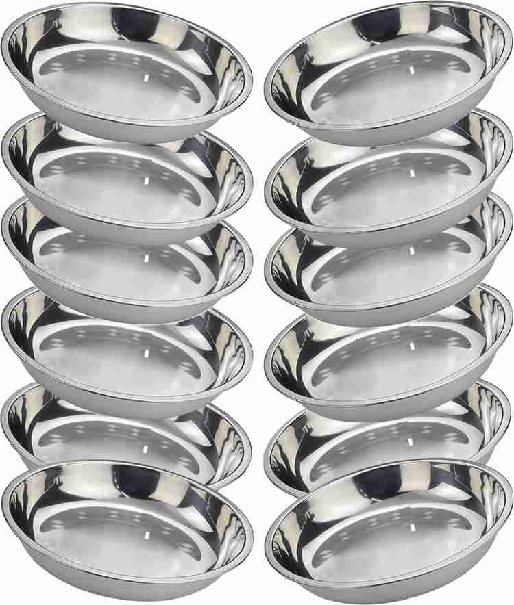 Stainless steel dinner plate price best sale
