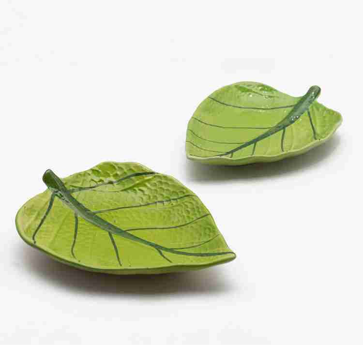 Leaf shaped platter cheap