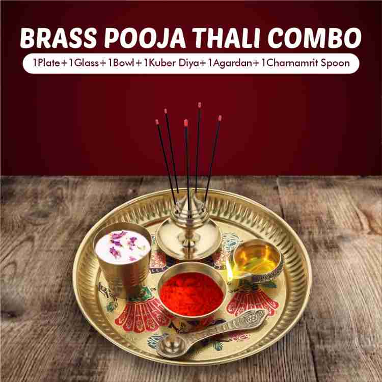 Brass Puja Thali –