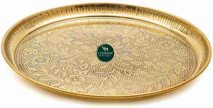 Buy Prime-Metal Brass Plate - Golden Online at Best Price of Rs 229 -  bigbasket