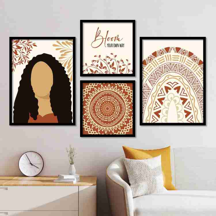 Mandala art for wall frame hot sale