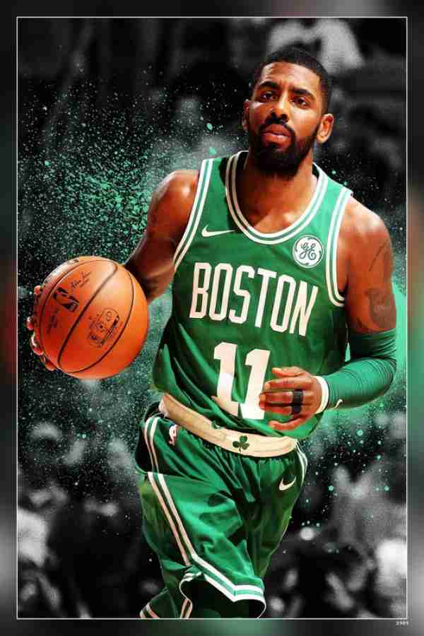 Kyrie Irving Boston Celtics Basketball Matte Finish Poster P 3989