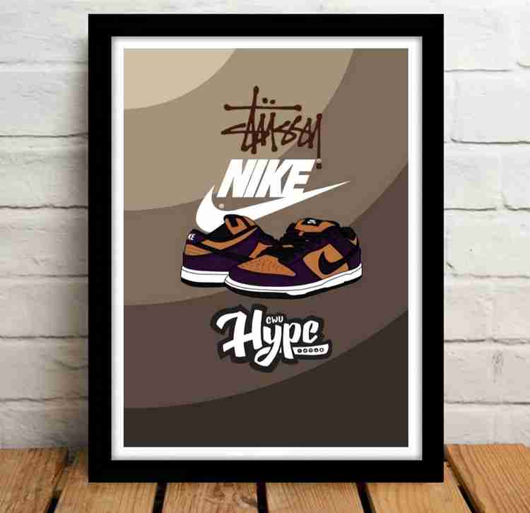 Nike jordan Framed Poster for room and home decoration Sneaker
