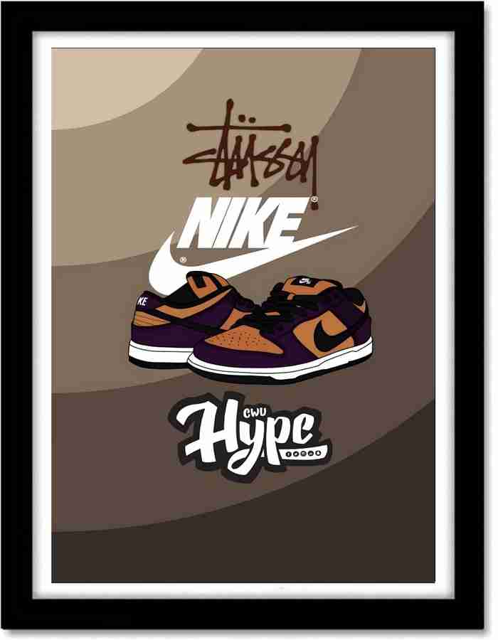 Nike jordan Framed Poster for room and home decoration Sneaker framed poster for Room Decor Photographic Paper Sports posters in India Buy art film design movie music nature and educational