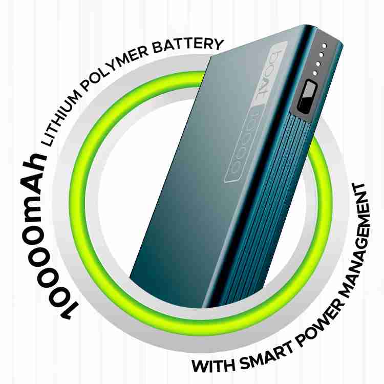 Buy Boat EnergyShroom PB300 Powerbank with 10000mAh Battery (Black) Online  At Best Price @ Tata CLiQ