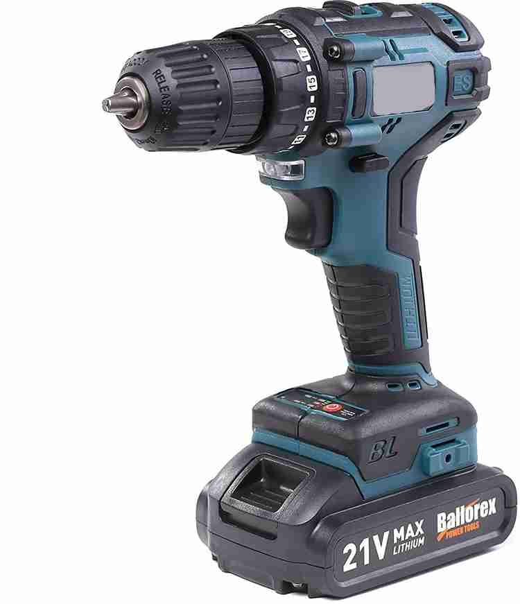 Cordless shop drill machine