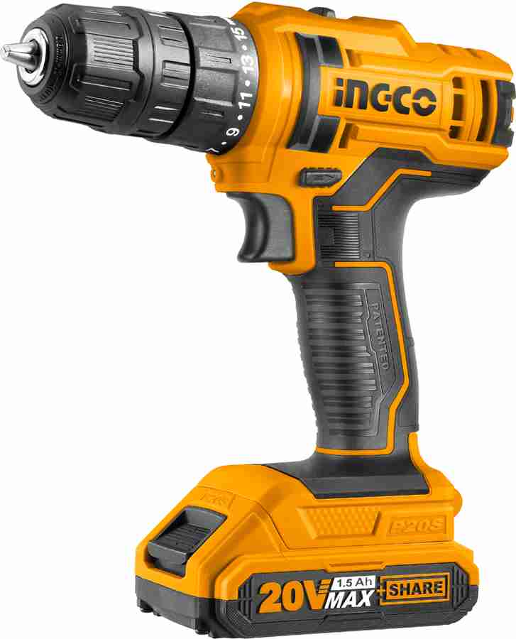 Ingco cordless hotsell drill 20v price