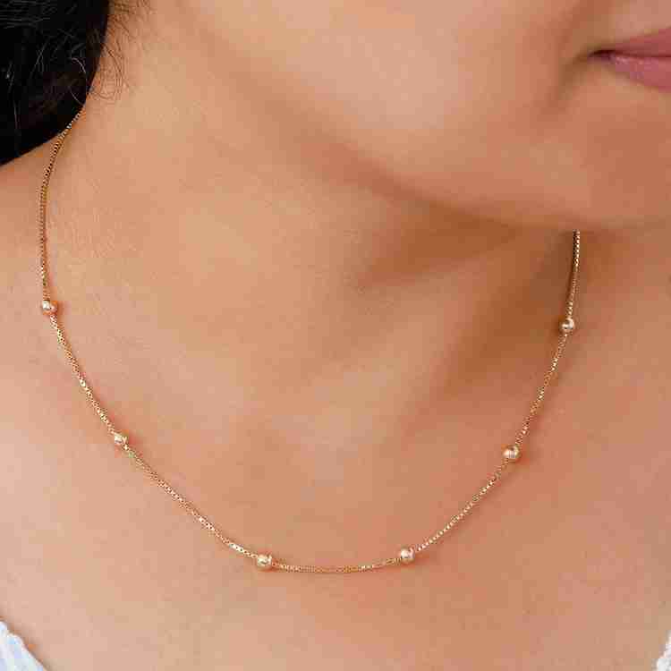 Tanishq mia gold chain discount