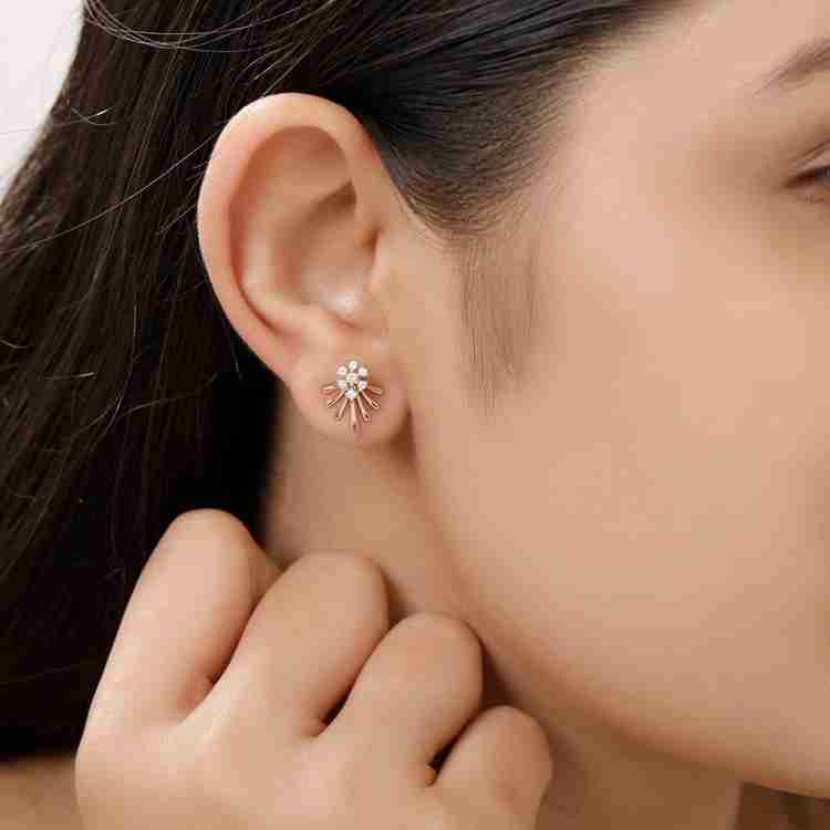 Tanishq diamond stud earrings sale