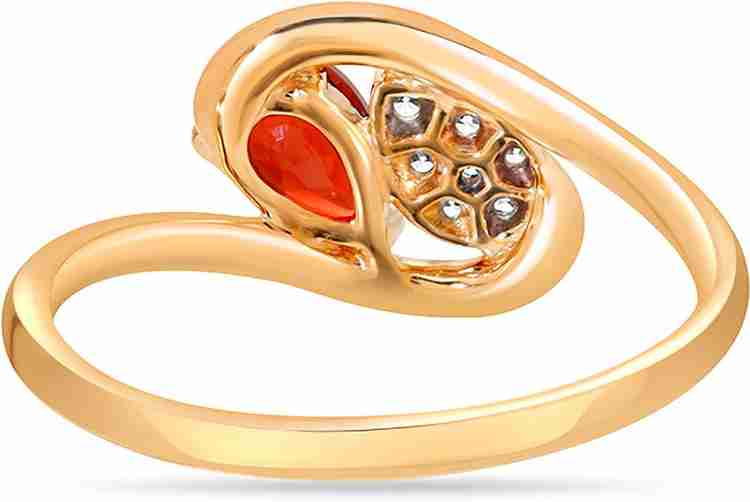Tanishq store garnet ring
