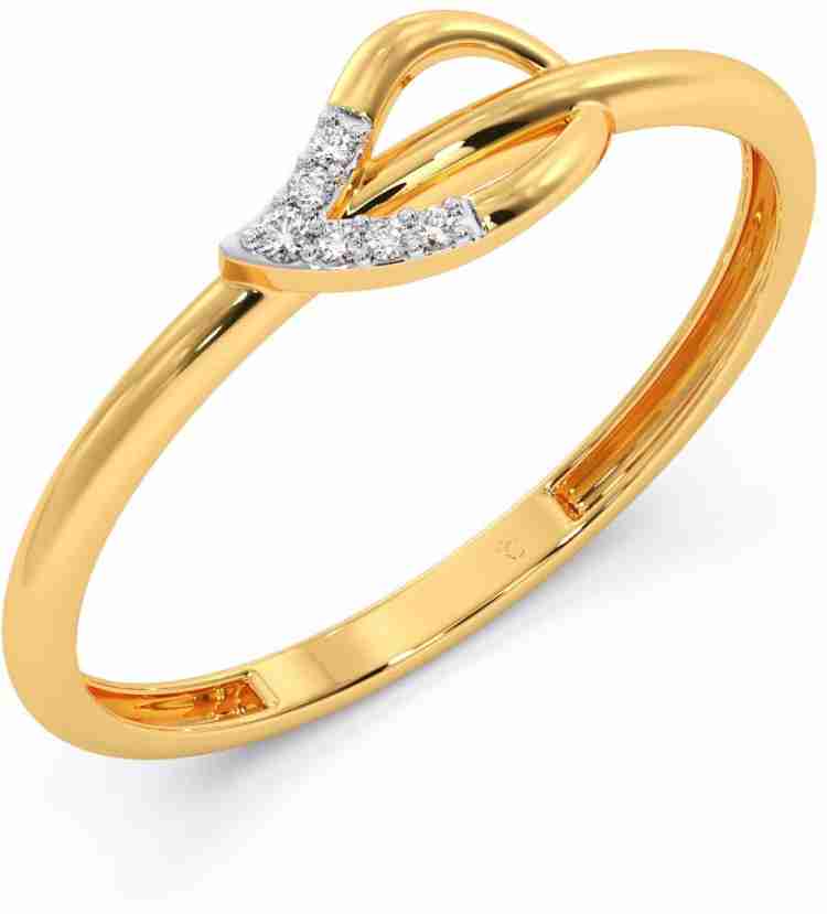 Gold ring on sale simple price