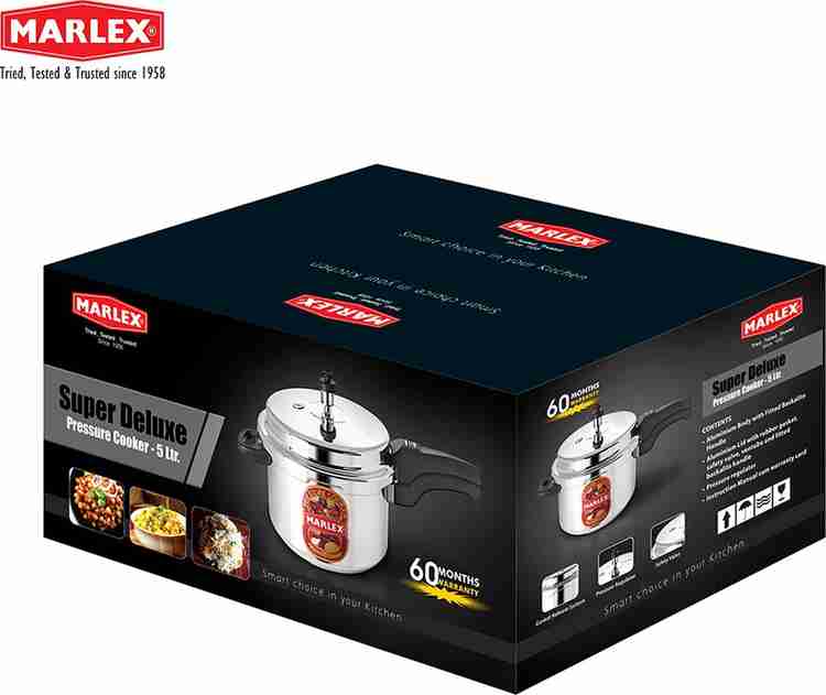 Marlex pressure cooker 5 ltr new arrivals