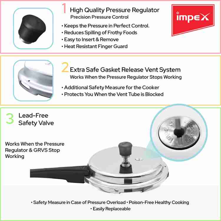 Impex pressure cooker combo cheap