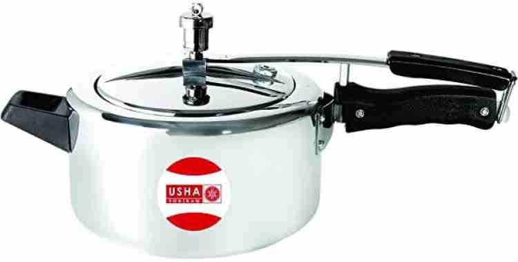 EUROLEX Induction Base Pressure Cooker Gold with Inner Lid 4 L