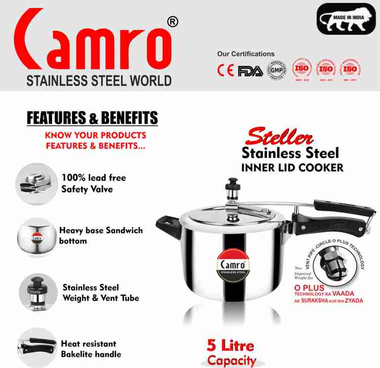 Camro pressure cooker clearance