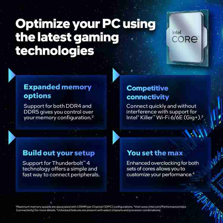 Intel i5-13600K 2.6 GHz LGA1700 Socket 6 Cores Desktop Processor - Intel : Flipkart.com