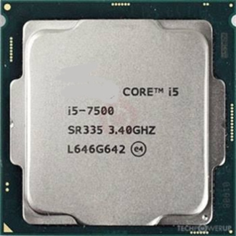 CPU CPU Intel Core i5-8500 & i5-7500 CPU CPU Intel Core i5-8500 & i5-7500 Intel Core i5 7500 @ 3594.74