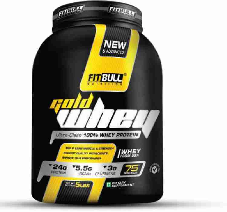 Fitbull Nutrition Gold Whey Protein Powder - Best Supplements Store of India