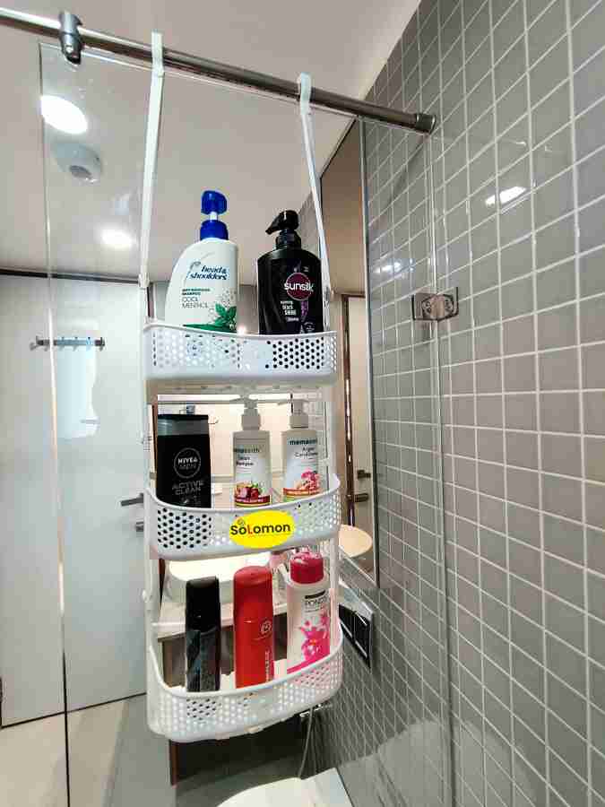 Bathroom Shower Shelf, Wall Shower Caddy Shelf Non Drilling Adhesive and No  Damage Wall Mount - China Plastic Holder and Plastic Storage Organizer  price