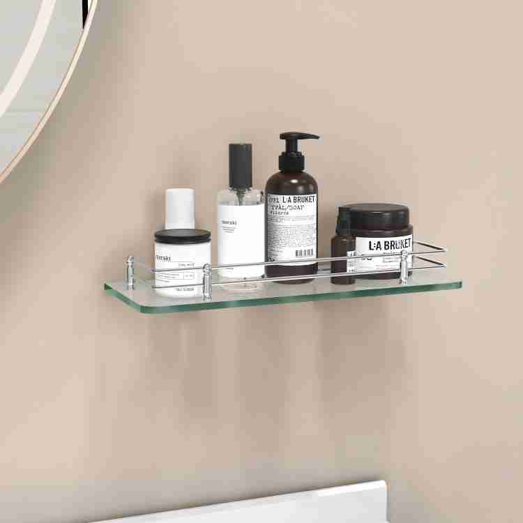 Bathroom hotsell glass stand