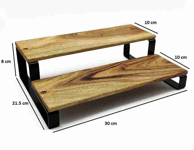 Wooden sales step shelf
