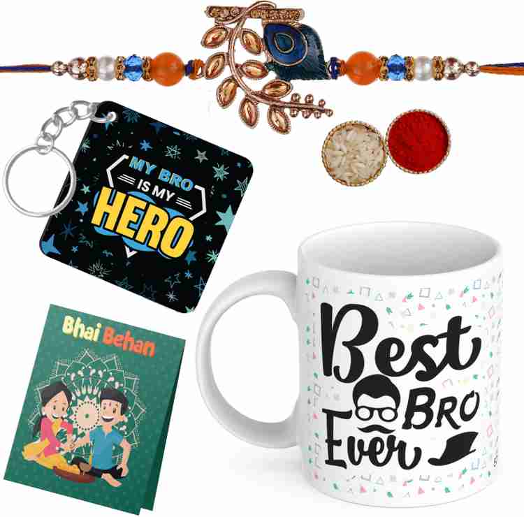 SMD Gifts Lumba SMD-BestBro57-Key05_P19 Assorted Rakhi, Mug, Key Ring, Greeting Card, Chawal Roli Pack Set Price in India - Buy SMD Gifts Lumba SMD-BestBro57-Key05_P19 Assorted Rakhi, Mug, Key Ring, Greeting Card, Chawal SMD Gifts Lumba SMD-BestBro57-Key05_P19 Assorted Rakhi, Mug, Key Ring, Greeting Card, Chawal Roli Pack Set Price in India - Buy SMD Gifts Lumba SMD-BestBro57-Key05_P19 Assorted Rakhi, Mug, Key Ring, Greeting Card, Chawal