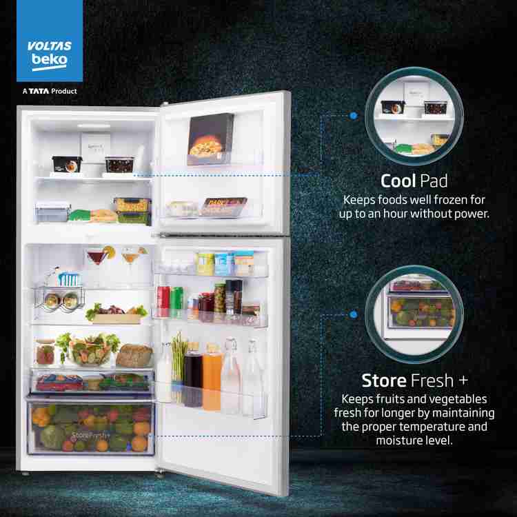 Voltas beko sale refrigerator 432 litres