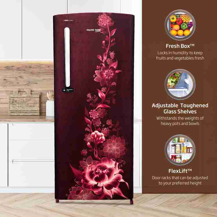 Voltas Beko by A Tata Product 245 L Direct Cool Single Door 3 Star